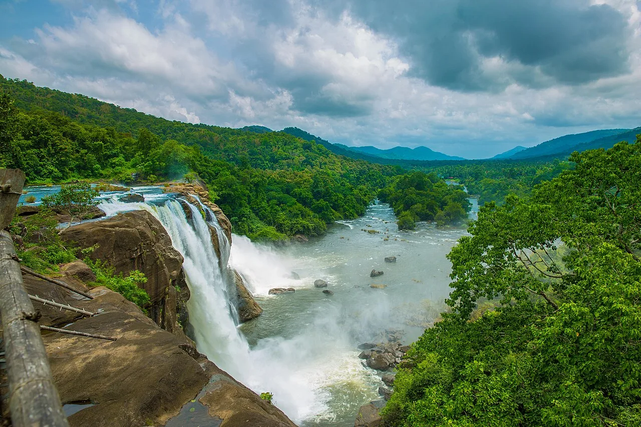 Athirappilly Falls on the Chalakudy River