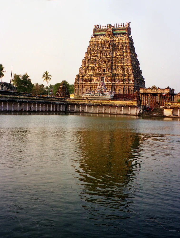 Temple architecture at Chidambaram