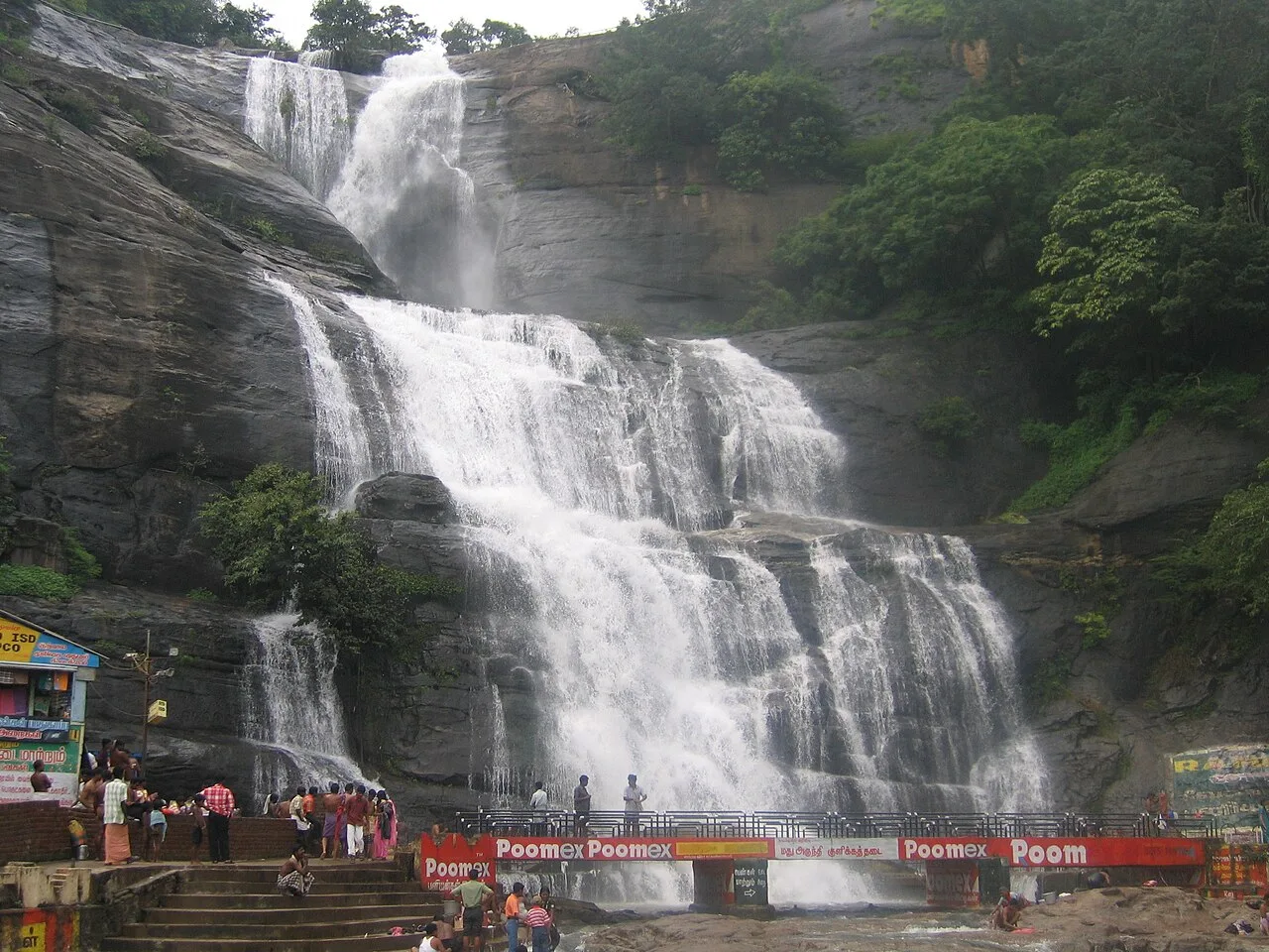 Main Falls at Courtallam