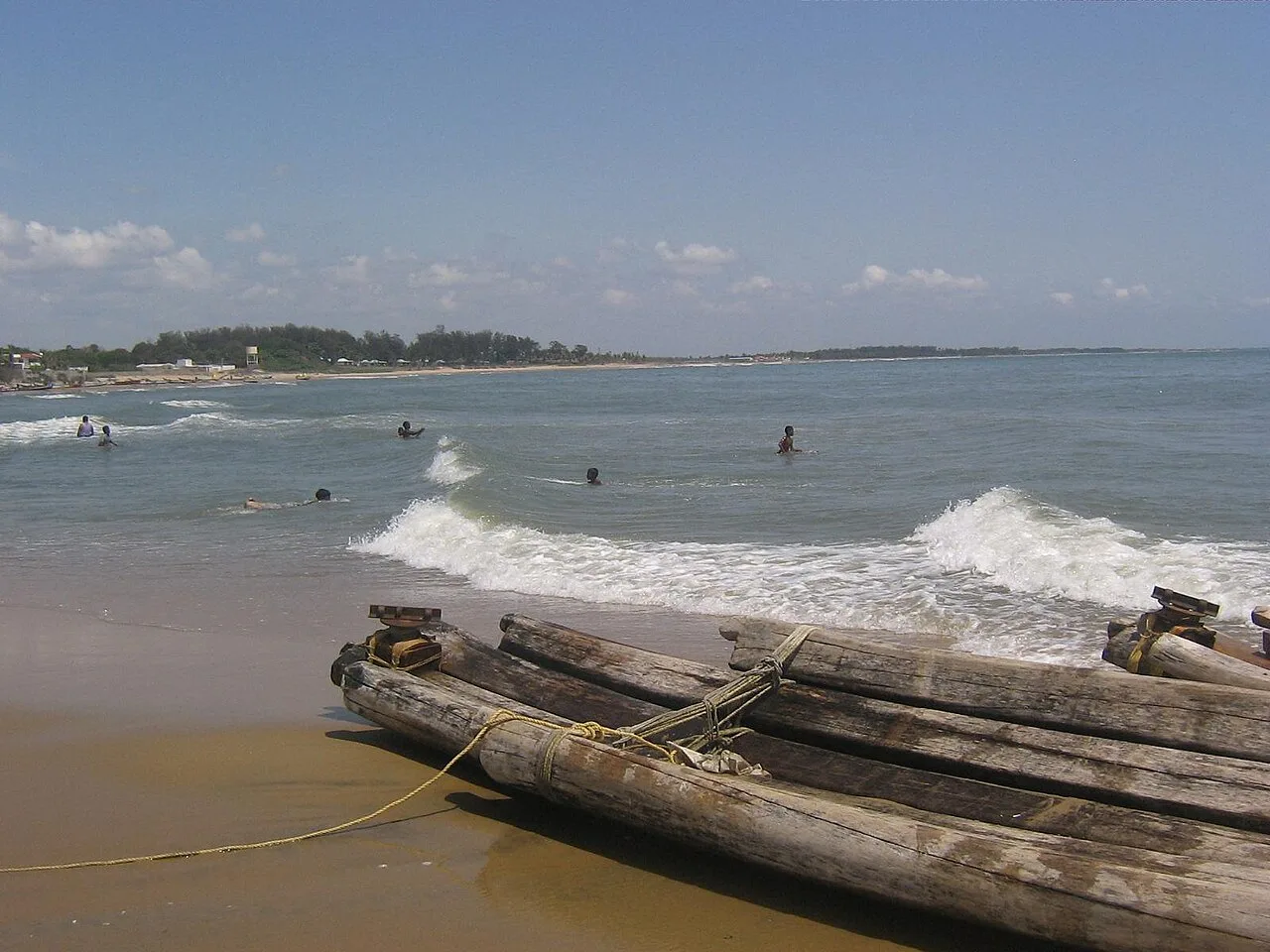 Covelong Beach in Tamil Nadu