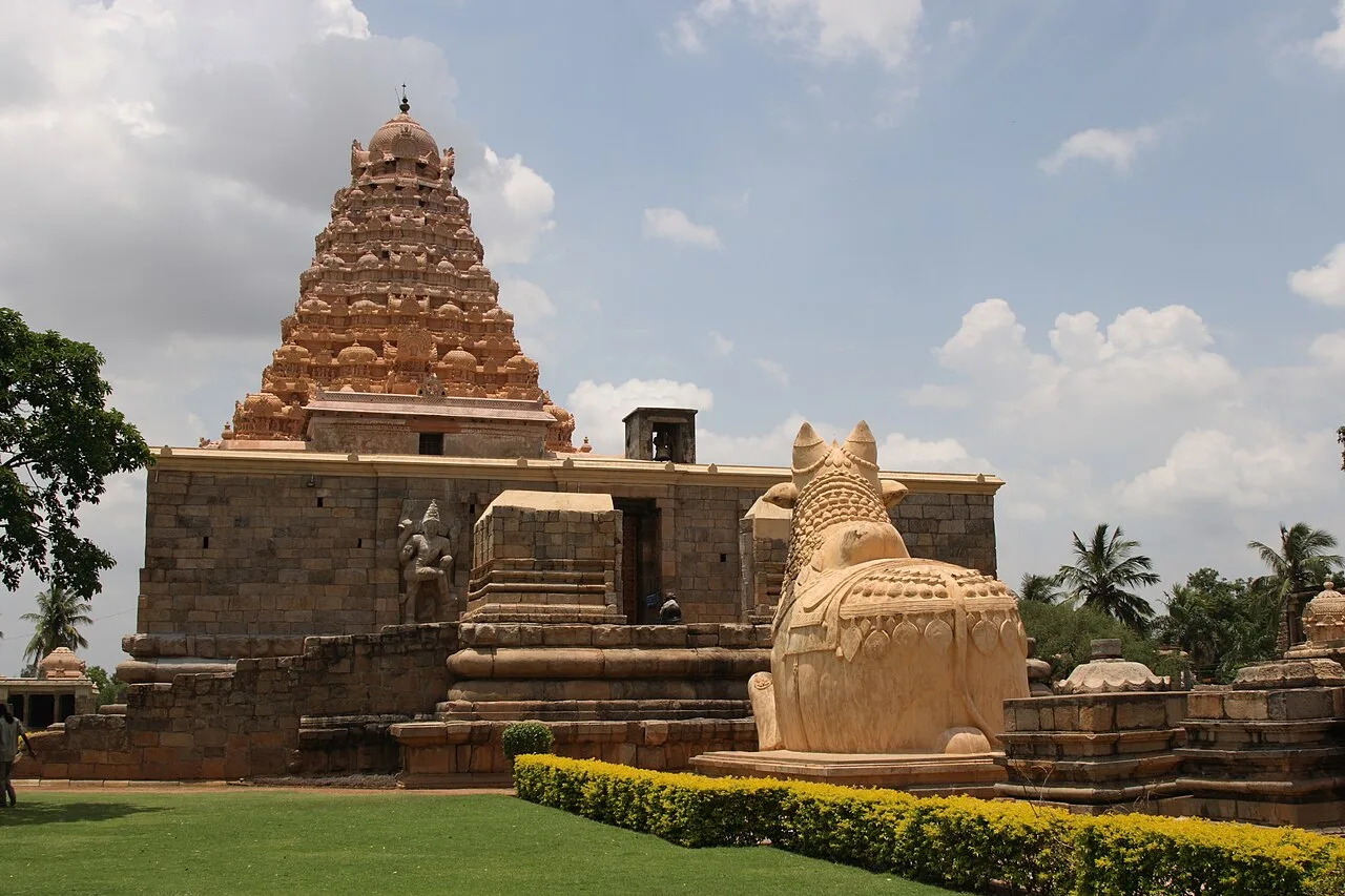 Temple front at Gangaikonda Cholapuram
